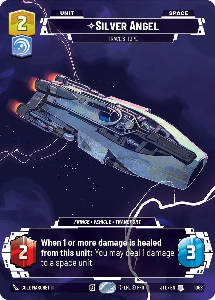 Silver Angel - Trace's Hope — Jump to Lightspeed — Star Wars: Unlimited
