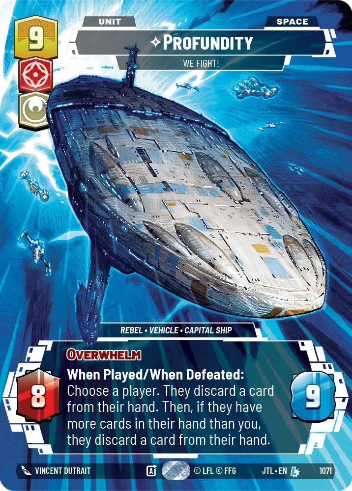 Profundity - We Fight! — Jump to Lightspeed — Star Wars: Unlimited