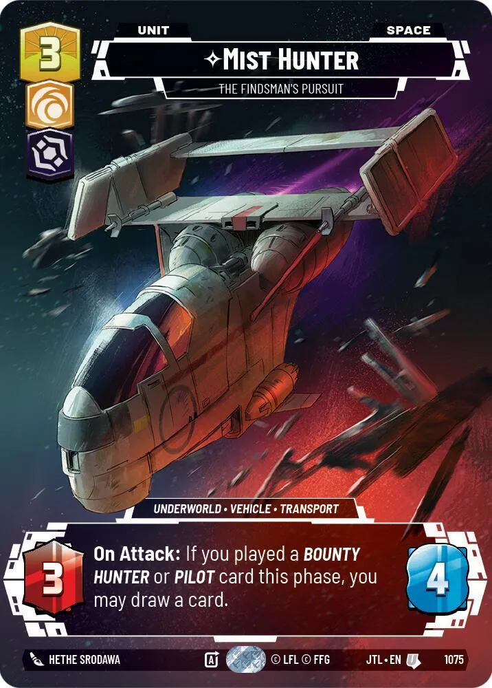 Mist Hunter - The Findsman's Pursuit — Jump to Lightspeed — Star Wars: Unlimited