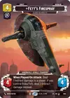 Product image for Fett's Firespray - Feared Silhouette