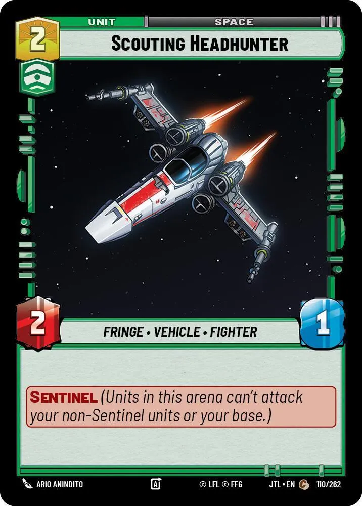 Chasseur de Têtes en Repérage — Jump to Lightspeed — Star Wars: Unlimited