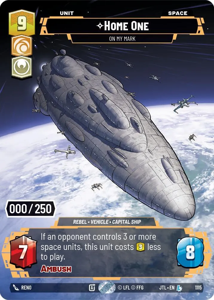 Home One - On My Mark — Jump to Lightspeed — Star Wars: Unlimited