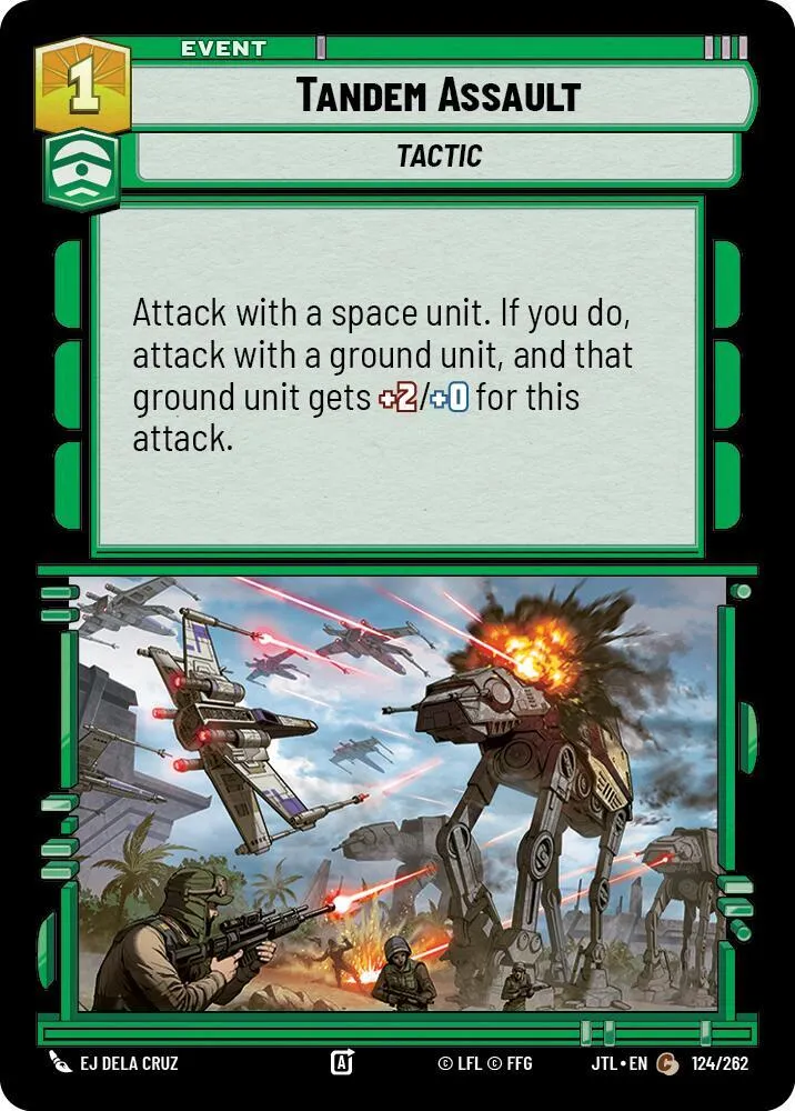 Assaut en Tandem — Jump to Lightspeed — Star Wars: Unlimited