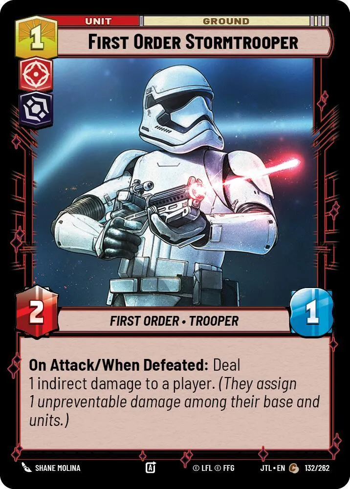 Stormtrooper du Premier Ordre — Jump to Lightspeed — Star Wars: Unlimited