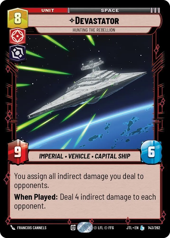 Devastator - Traque La Rébellion — Jump to Lightspeed — Star Wars: Unlimited