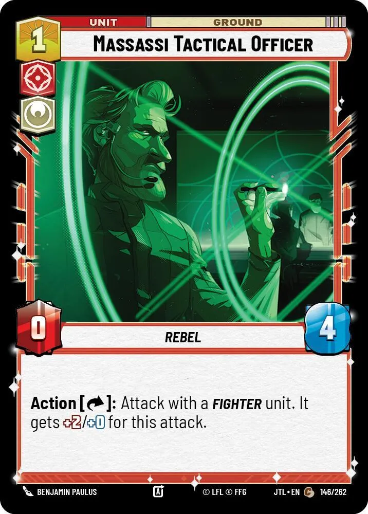 Officier Tactique Massassi — Jump to Lightspeed — Star Wars: Unlimited