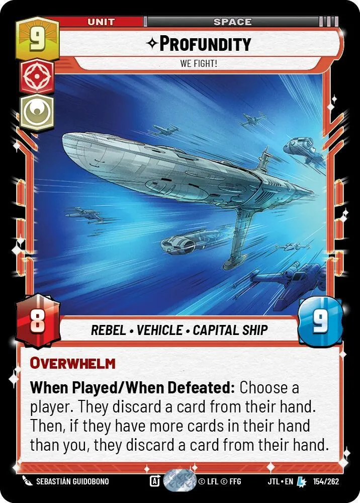 Profundity - We Fight! — Jump to Lightspeed — Star Wars: Unlimited
