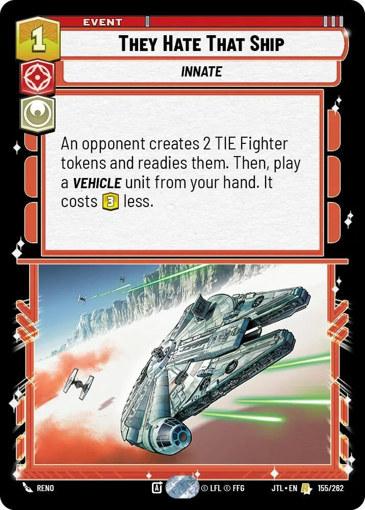 They Hate That Ship — Jump to Lightspeed — Star Wars: Unlimited