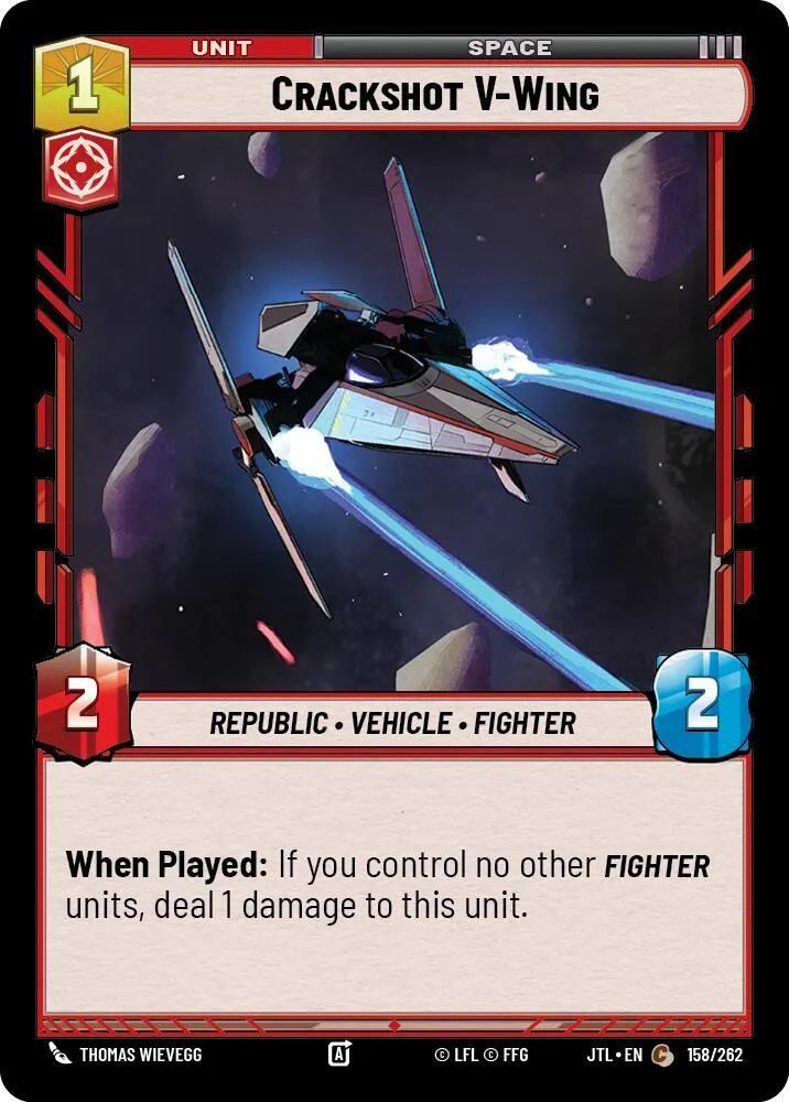 V-Wing Hors Pair — Jump to Lightspeed — Star Wars: Unlimited