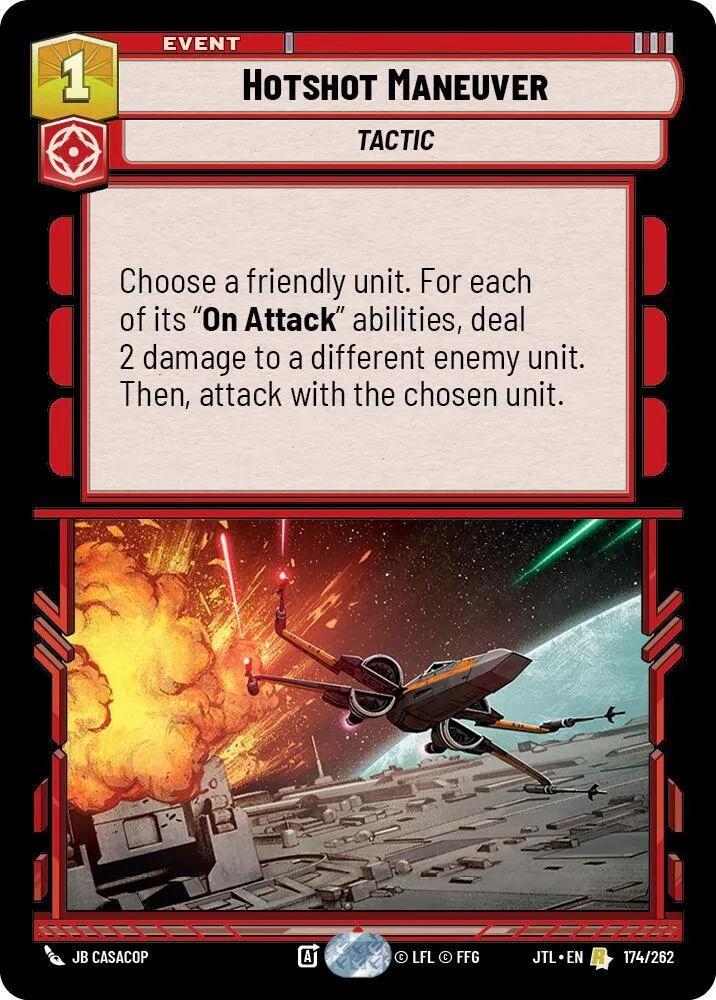 Hotshot Maneuver — Jump to Lightspeed — Star Wars: Unlimited