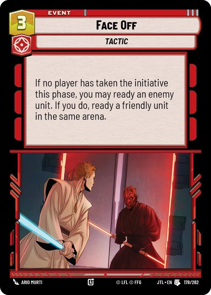 Face-à-Face — Jump to Lightspeed — Star Wars: Unlimited
