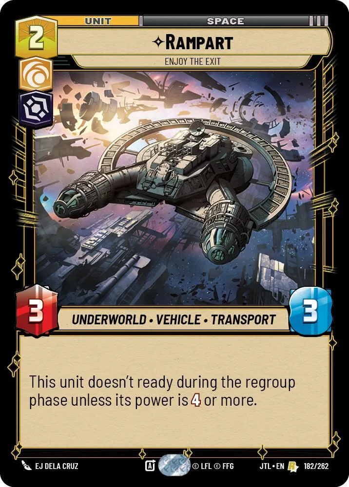 Rampart - Enjoy the Exit — Jump to Lightspeed — Star Wars: Unlimited