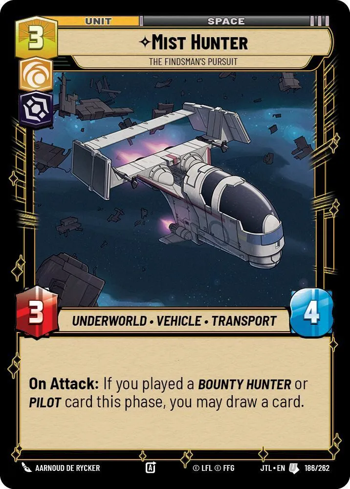 Mist Hunter - La Poursuite Du Trouveur — Jump to Lightspeed — Star Wars: Unlimited
