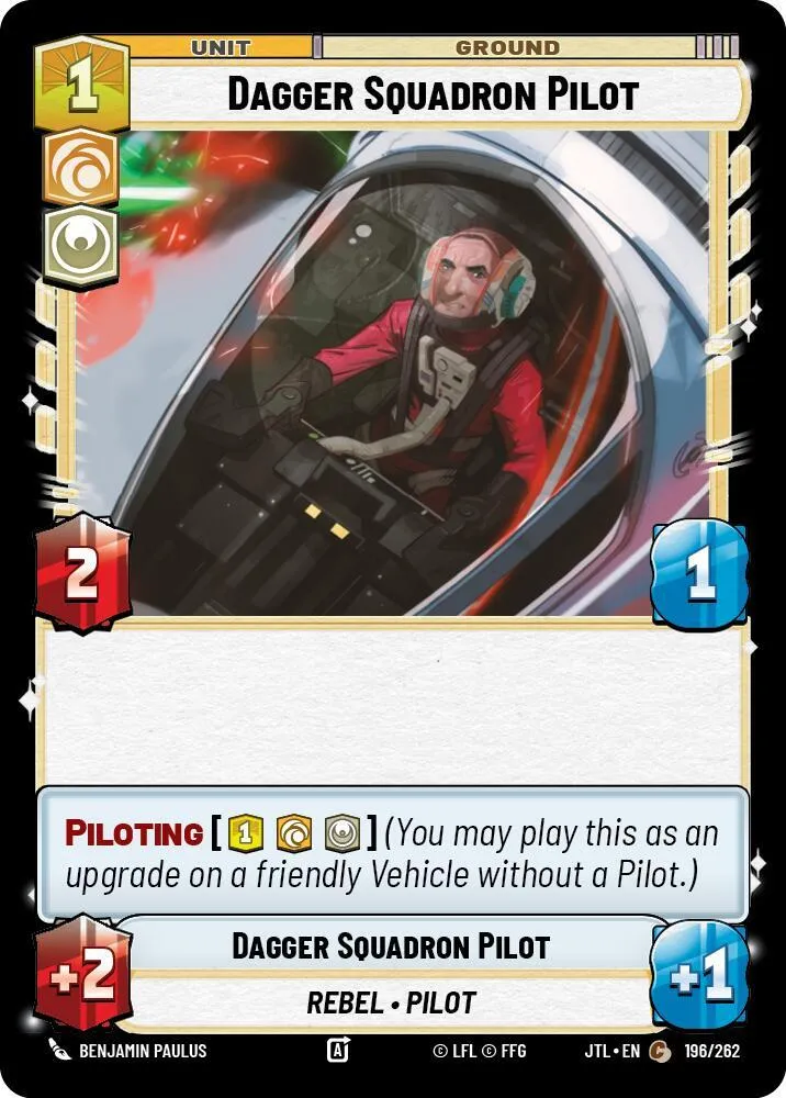 Pilote de l'Escadron Dagger — Jump to Lightspeed — Star Wars: Unlimited