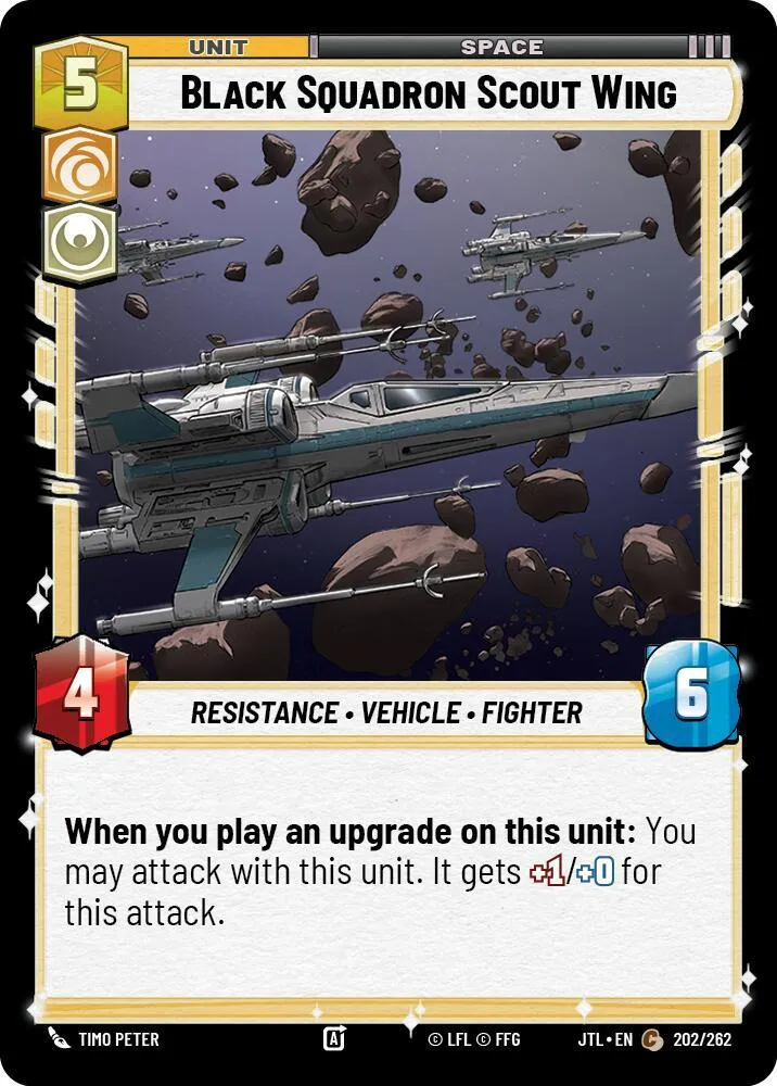 Éclaireurs de l'Escadron Black — Jump to Lightspeed — Star Wars: Unlimited