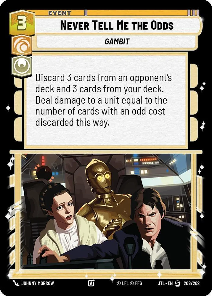 Never Tell Me the Odds — Jump to Lightspeed — Star Wars: Unlimited