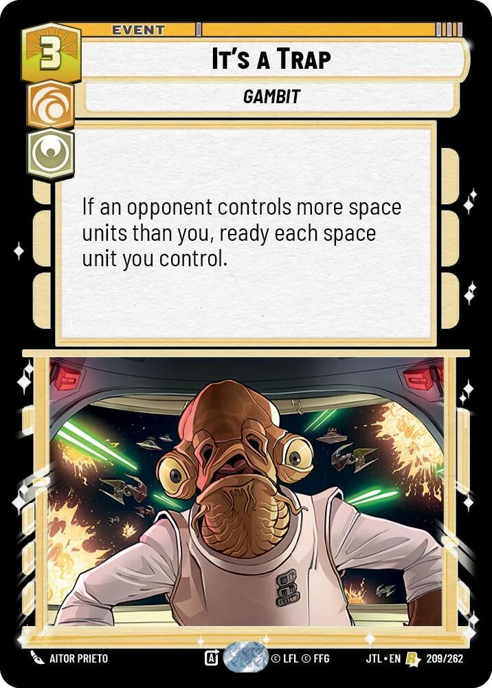 It's a Trap — Jump to Lightspeed — Star Wars: Unlimited
