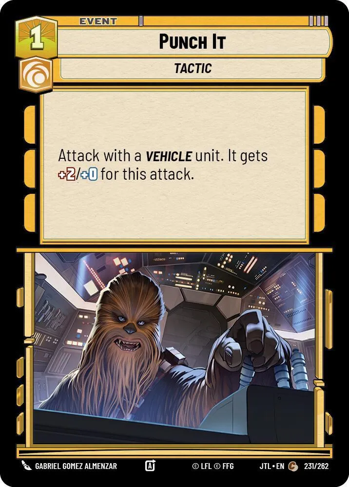Punch It — Jump to Lightspeed — Star Wars: Unlimited