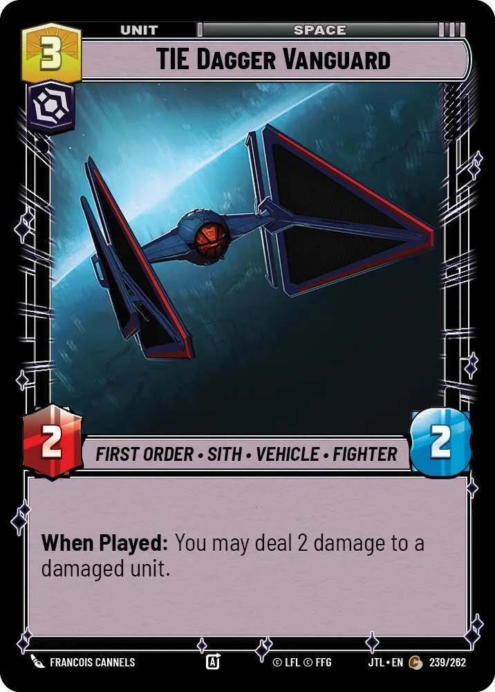 TIE Dagger Vanguard — Jump to Lightspeed — Star Wars: Unlimited
