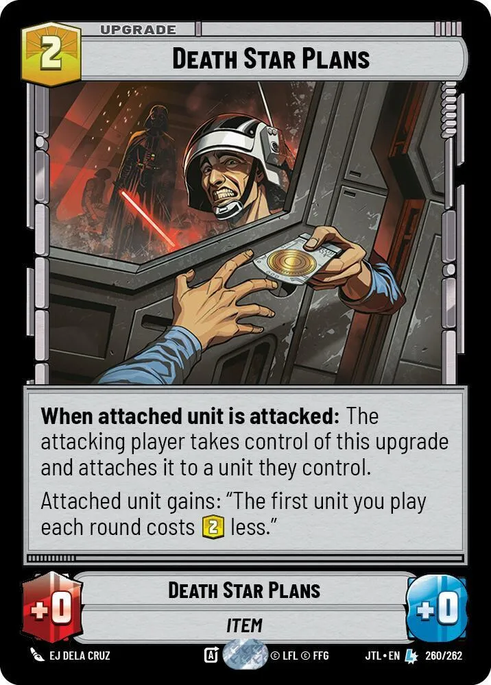 Death Star Plans — Jump to Lightspeed — Star Wars: Unlimited