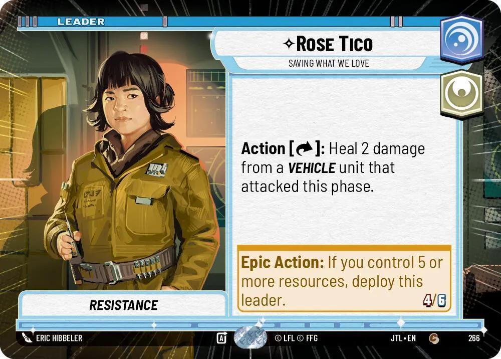 Rose Tico - Sauve Ce Que L'On Aime — Jump to Lightspeed — Star Wars: Unlimited