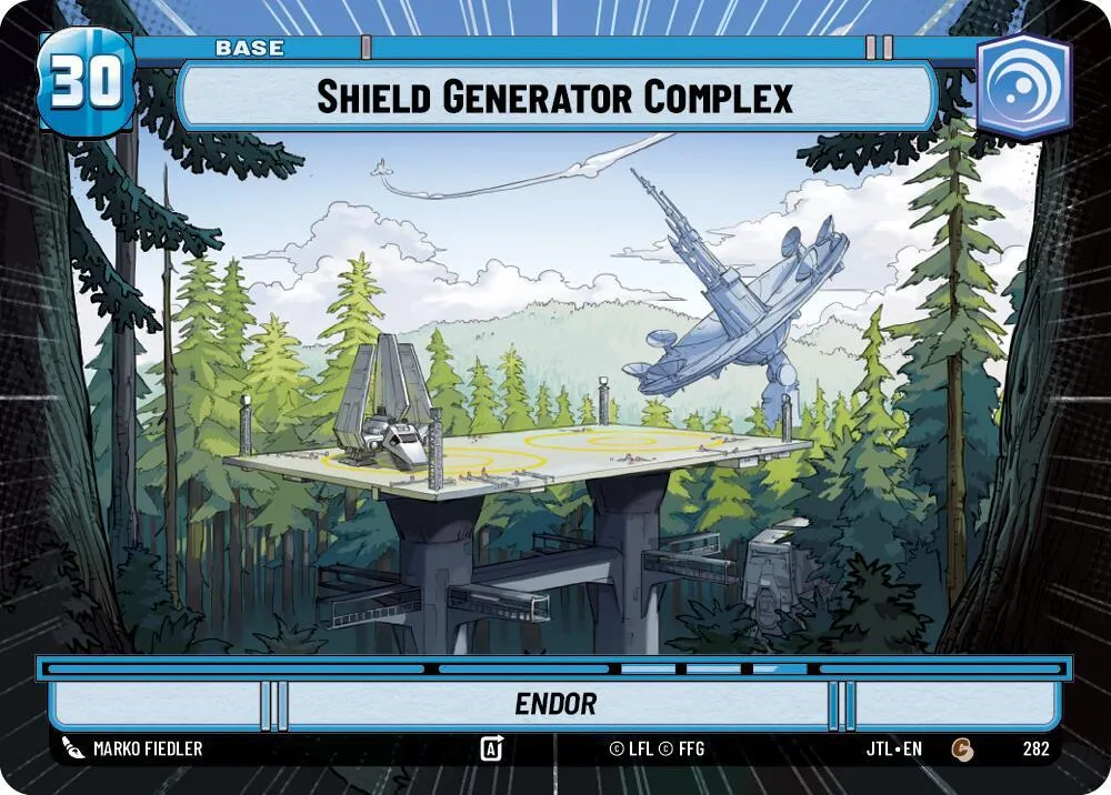 Shield Generator Complex // TIE Fighter — Jump to Lightspeed — Star Wars: Unlimited