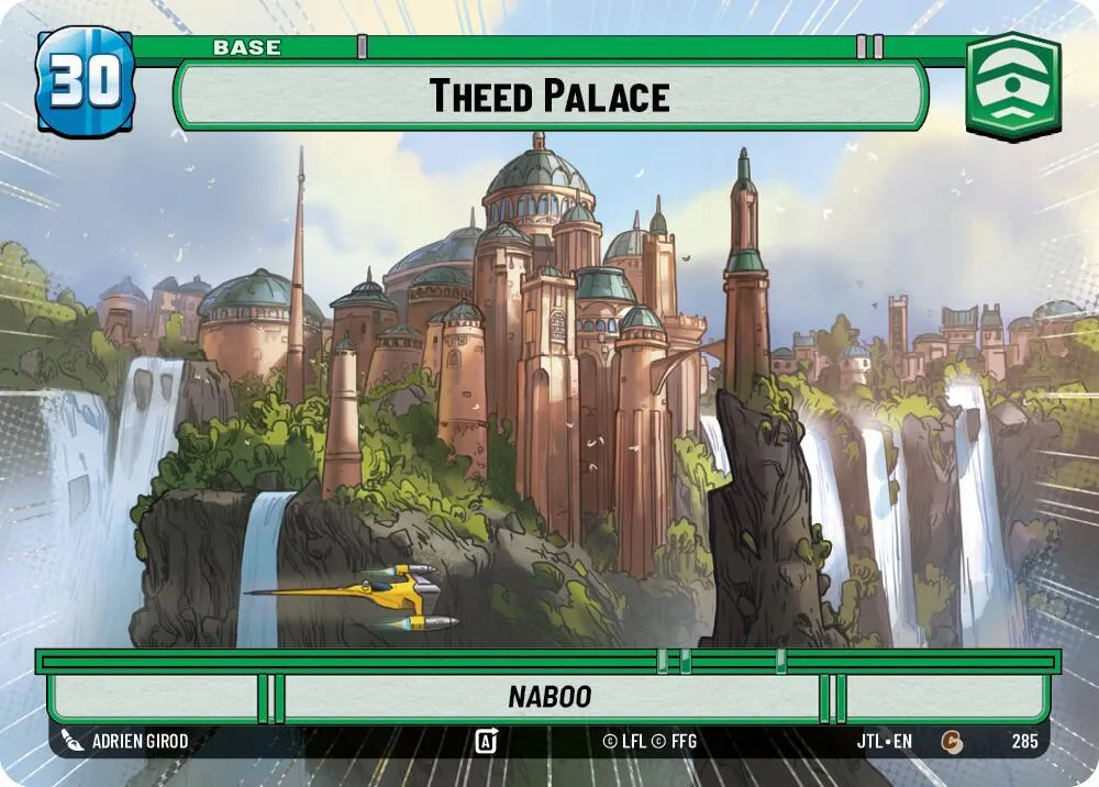 Theed Palace // Shield — Jump to Lightspeed — Star Wars: Unlimited