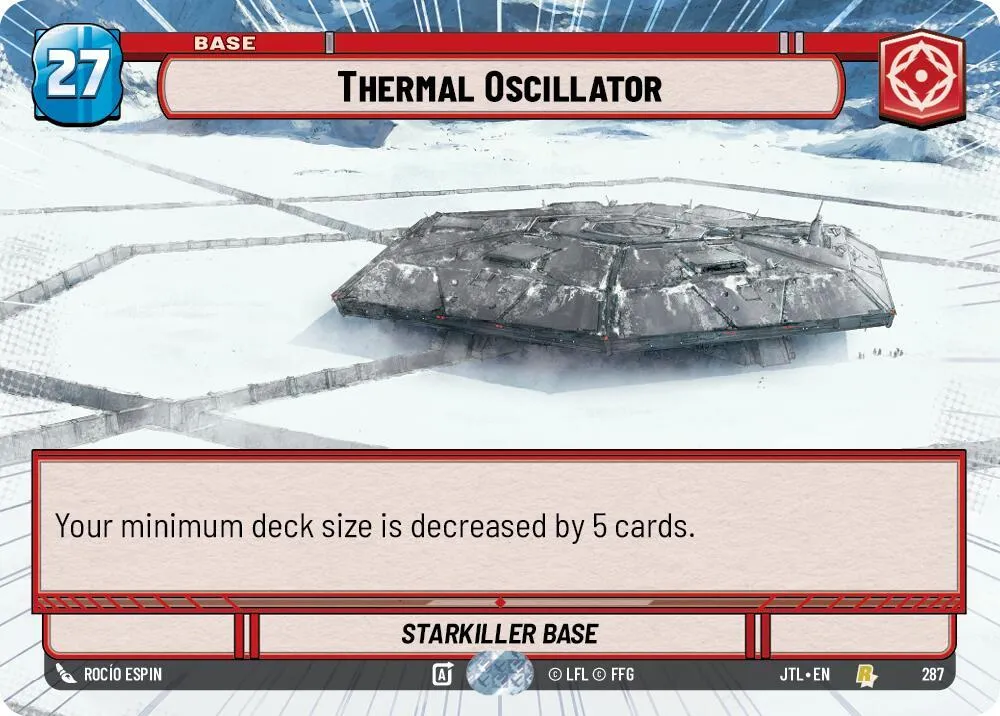 Oscillateur Thermique — Jump to Lightspeed — Star Wars: Unlimited
