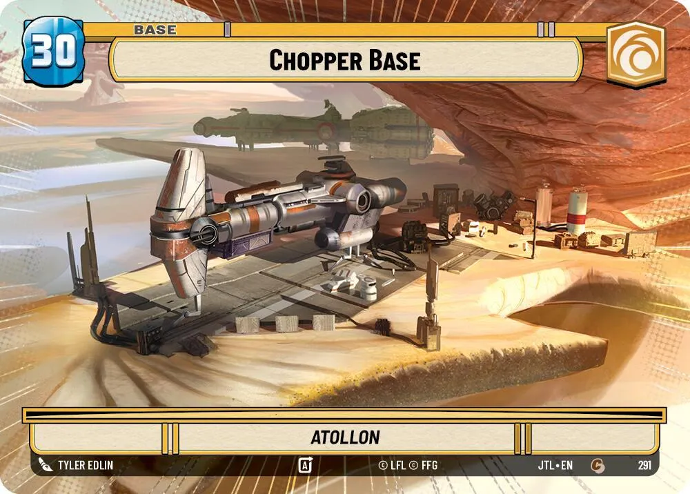 Base de Chopper — Jump to Lightspeed — Star Wars: Unlimited