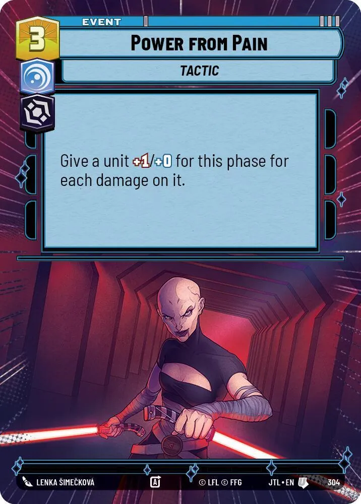 Pouvoir de la Douleur — Jump to Lightspeed — Star Wars: Unlimited