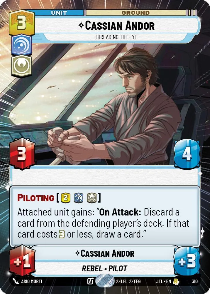 Cassian Andor - Passe Par Un Trou De Souris — Jump to Lightspeed — Star Wars: Unlimited