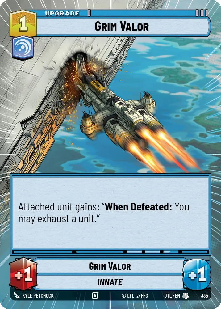 Vaillance Tragique — Jump to Lightspeed — Star Wars: Unlimited