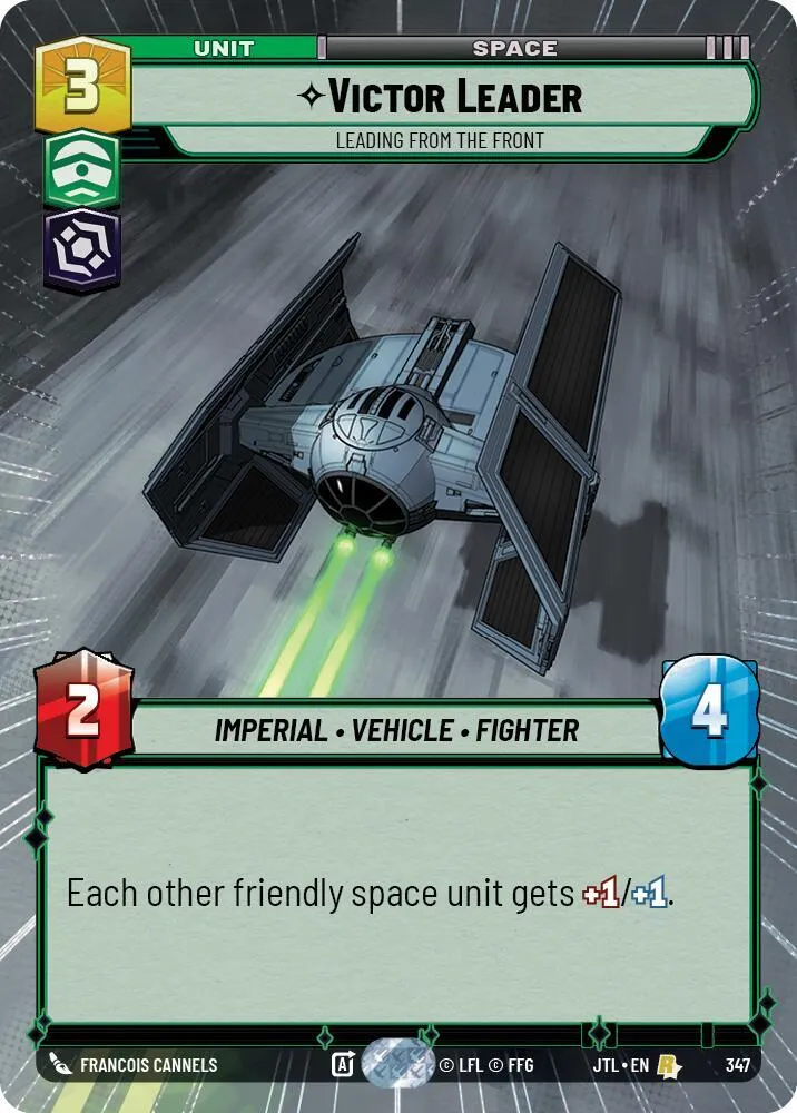Victor Leader - Commandant En Première Ligne from Jump to Lightspeed - Star Wars: Unlimited