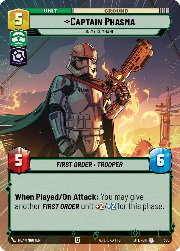 Capitaine Phasma - À Mon Commandement — Jump to Lightspeed — Star Wars: Unlimited