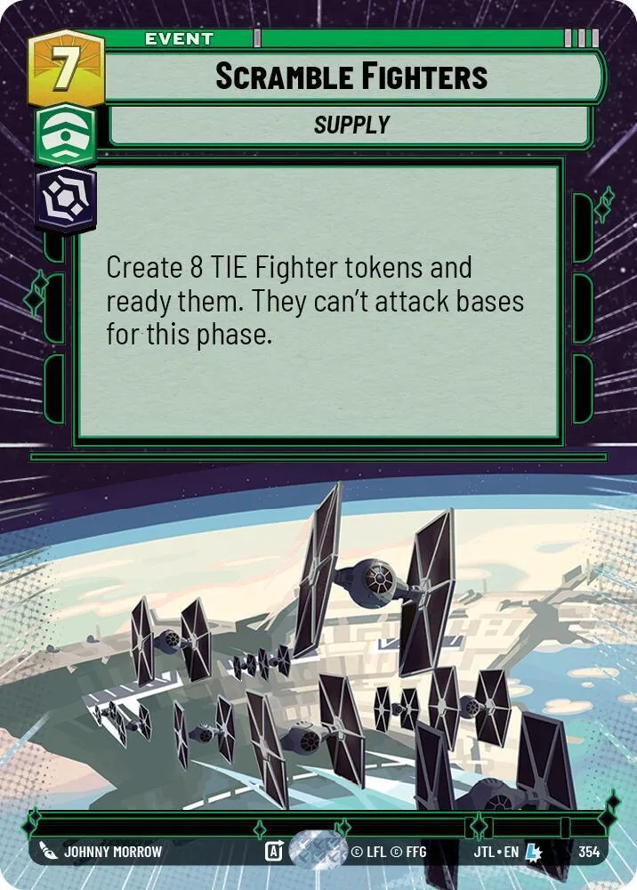 Scramble Fighters — Jump to Lightspeed — Star Wars: Unlimited