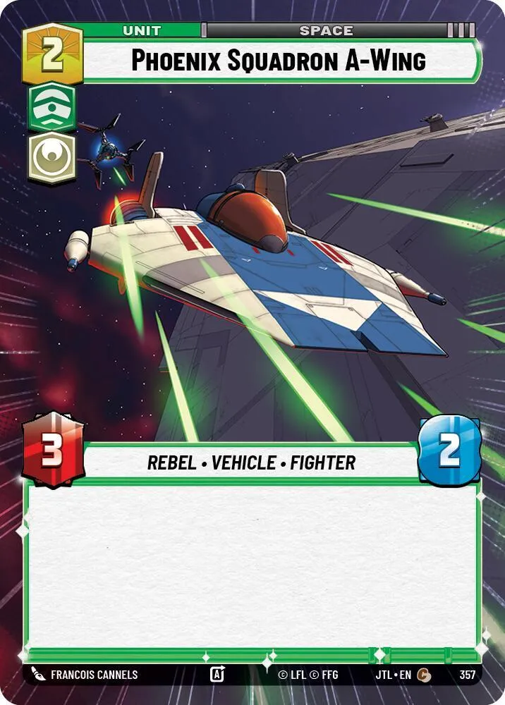 A-Wing de l'Escadron Phoenix — Jump to Lightspeed — Star Wars: Unlimited