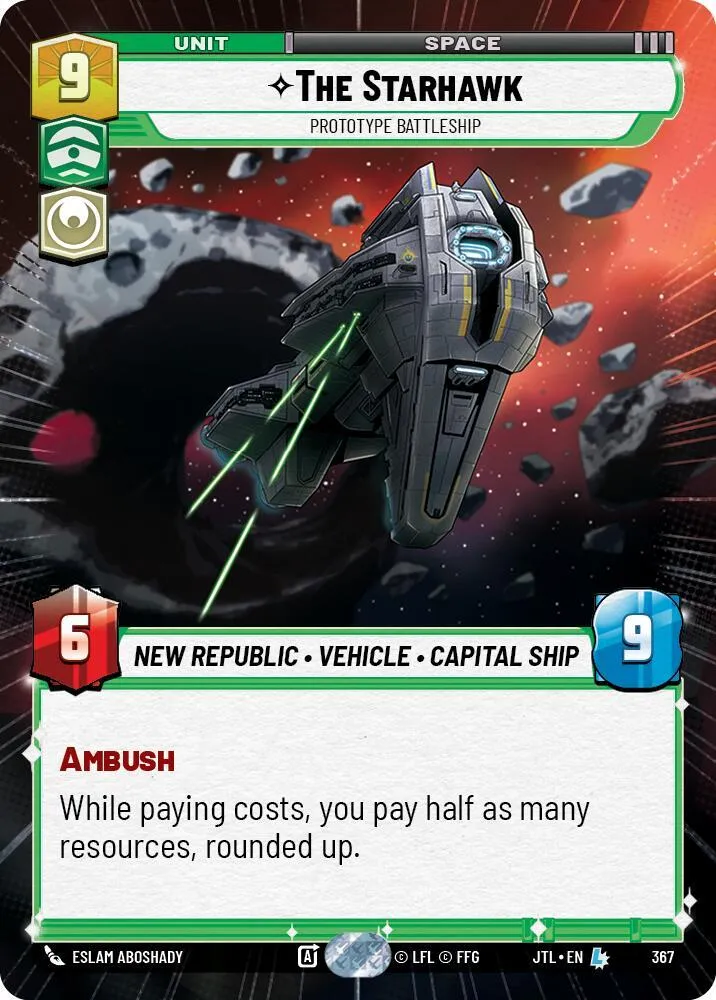 Le Starhawk - Prototype De Vaisseau De Combat — Jump to Lightspeed — Star Wars: Unlimited