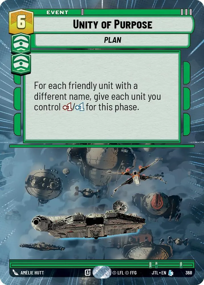Unity of Purpose — Jump to Lightspeed — Star Wars: Unlimited
