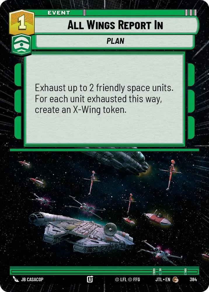 Tous les Appareils, au Rapport ! — Jump to Lightspeed — Star Wars: Unlimited