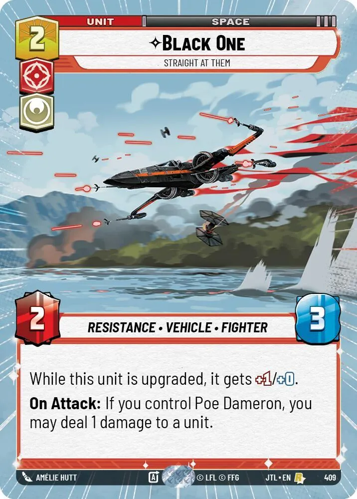 Black One - Straight At Them — Jump to Lightspeed — Star Wars: Unlimited