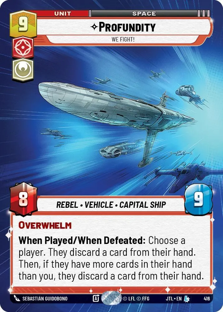 Profundity - Battons-Nous ! — Jump to Lightspeed — Star Wars: Unlimited