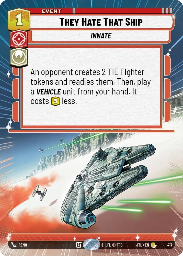They Hate That Ship — Jump to Lightspeed — Star Wars: Unlimited