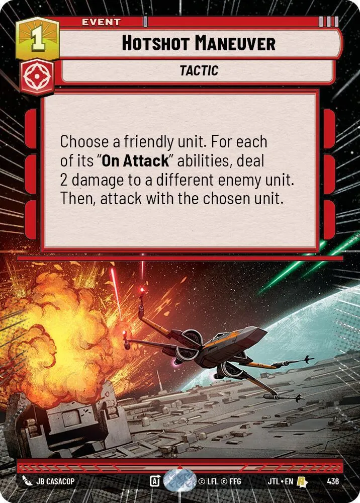 Manœuvre Remarquable — Jump to Lightspeed — Star Wars: Unlimited