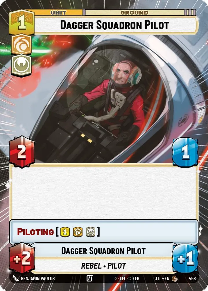Pilote de l'Escadron Dagger — Jump to Lightspeed — Star Wars: Unlimited