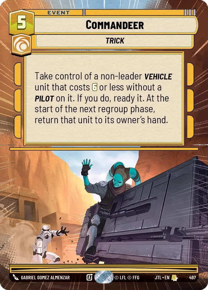 Réquisitionner — Jump to Lightspeed — Star Wars: Unlimited