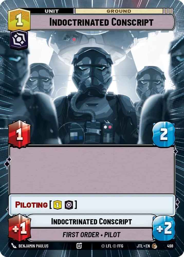 Indoctrinated Conscript — Jump to Lightspeed — Star Wars: Unlimited