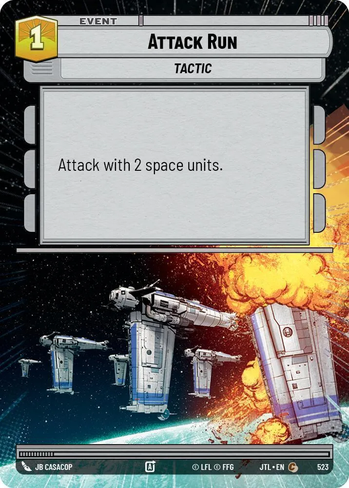 Attack Run — Jump to Lightspeed — Star Wars: Unlimited