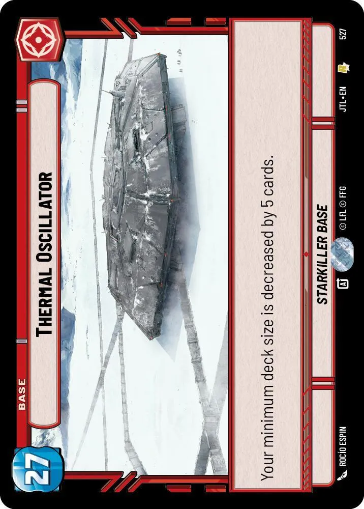 Oscillateur Thermique — Jump to Lightspeed — Star Wars: Unlimited