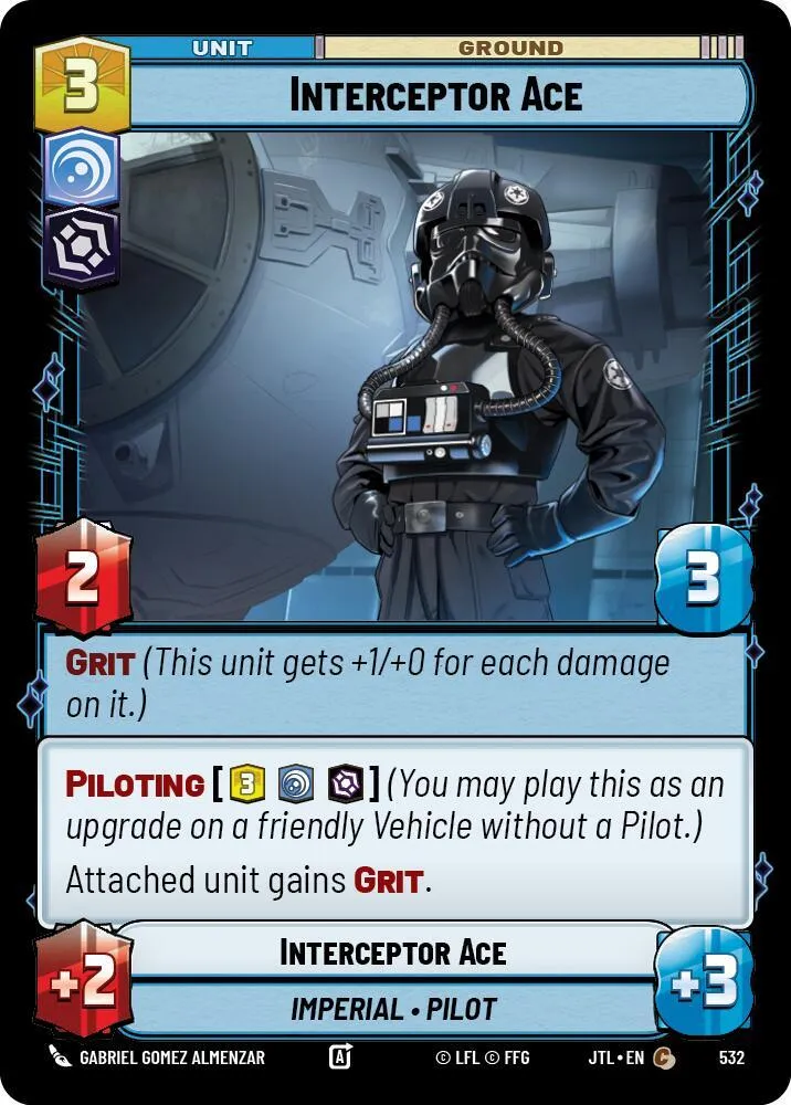 As de l'Interception — Jump to Lightspeed — Star Wars: Unlimited