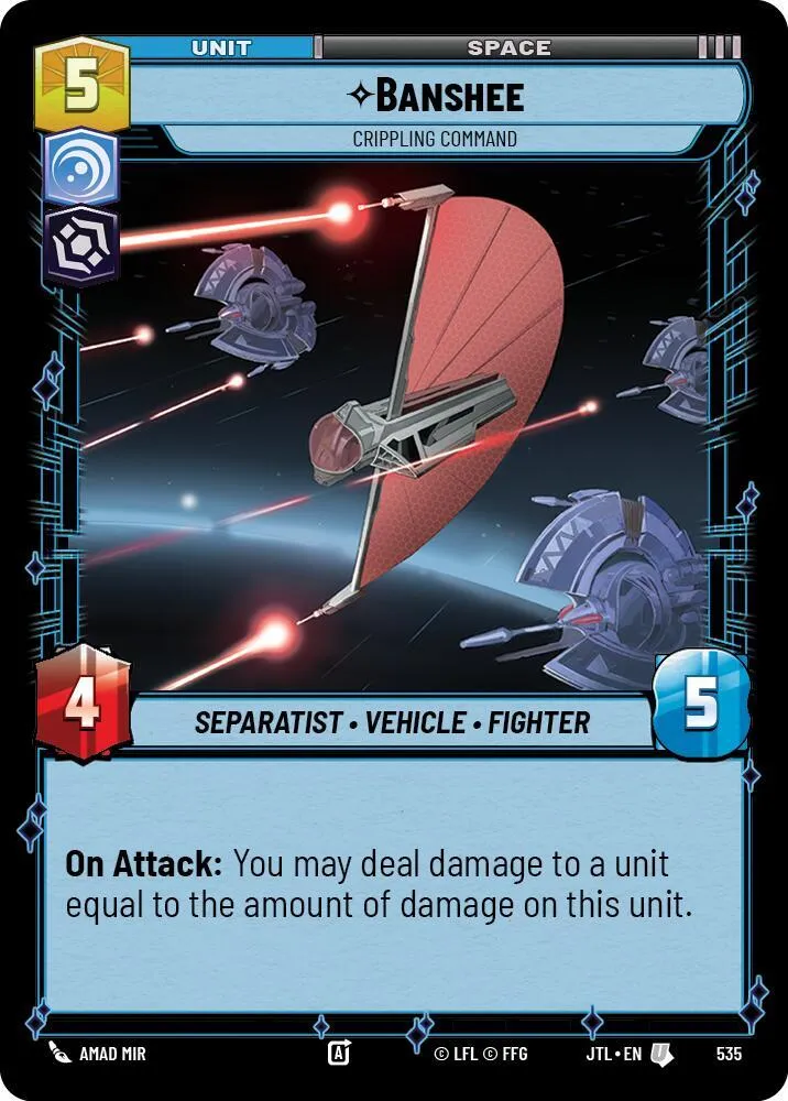 Banshee - Ordre D'Anéantissement — Jump to Lightspeed — Star Wars: Unlimited